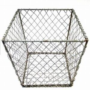 NWT Primitives by Kathy set of 2 wire storage baskets